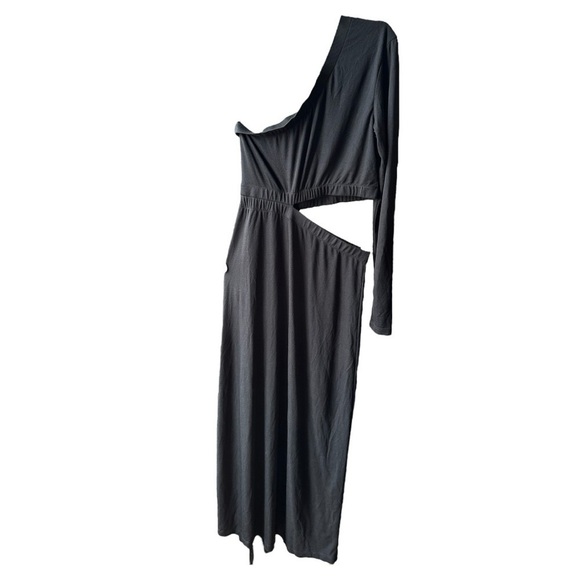 NWOT ALLSAINTS Mary Maxi Dress in Black - Picture 2 of 8